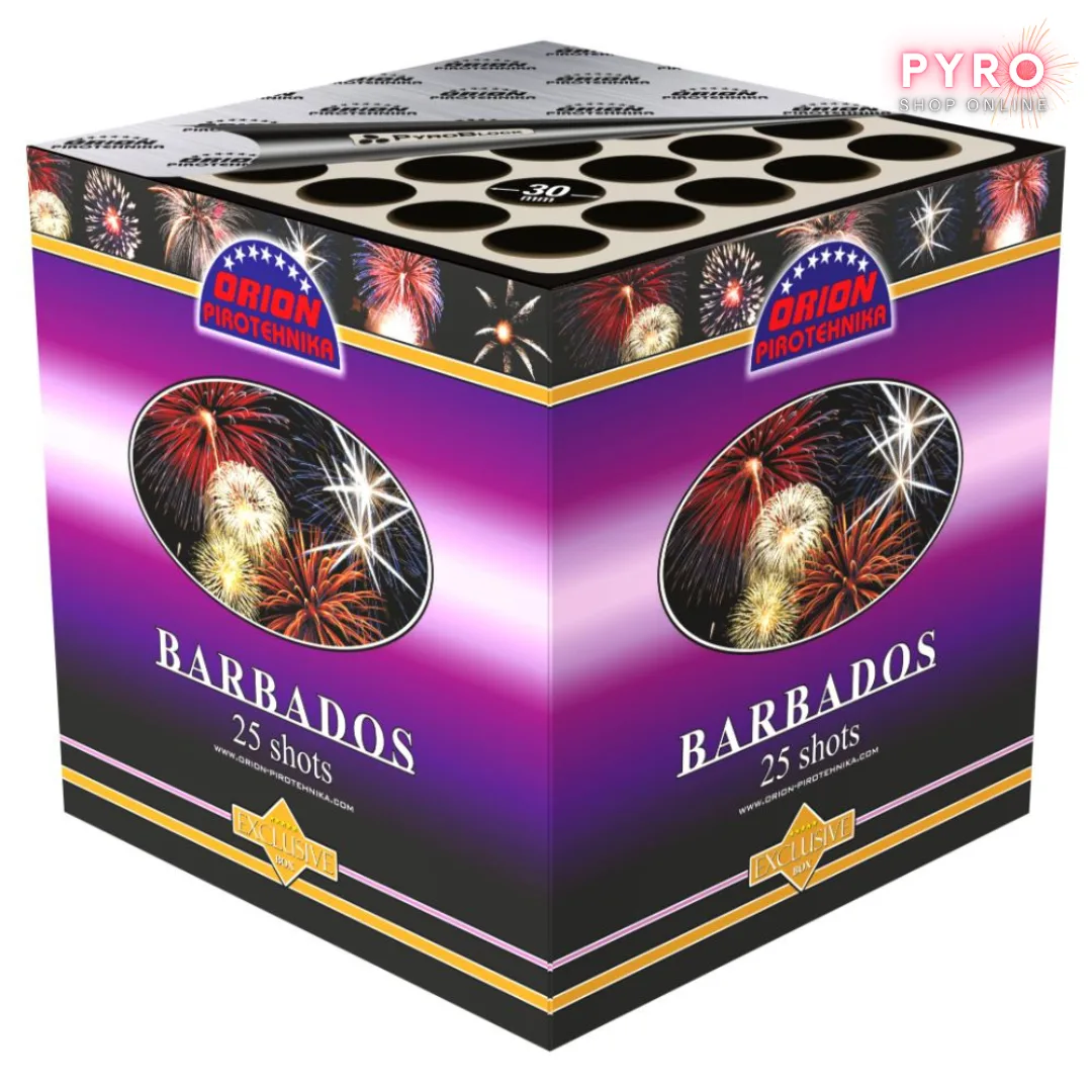 BARBADOS; Vatromet; 25 Izbačaja; Razred II