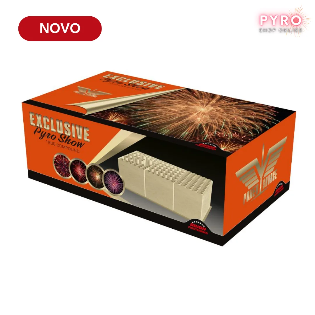 EXCLUSIVE PYRO SHOW; Vatromet; 120 Izbačaja; Razred II