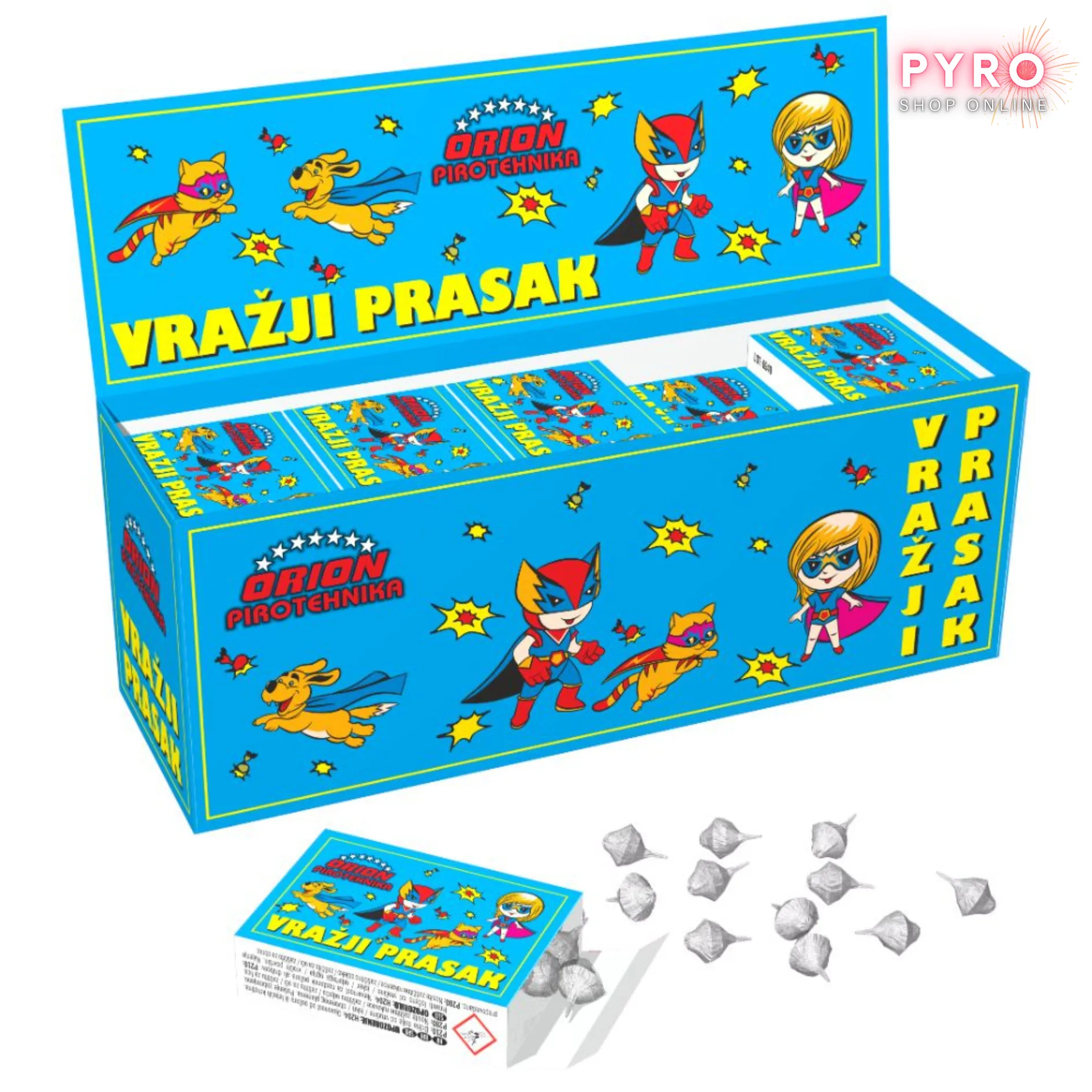 VRAŽJI PRASAK; Pucajući Artikl; Razred I