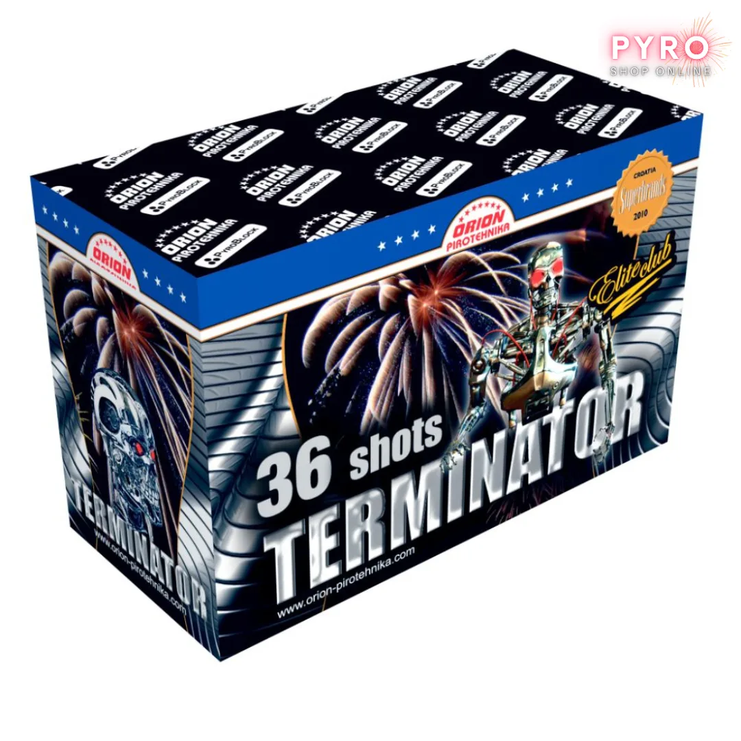 TERMINATOR, Vatromet, 36 izbačaja, Razred II