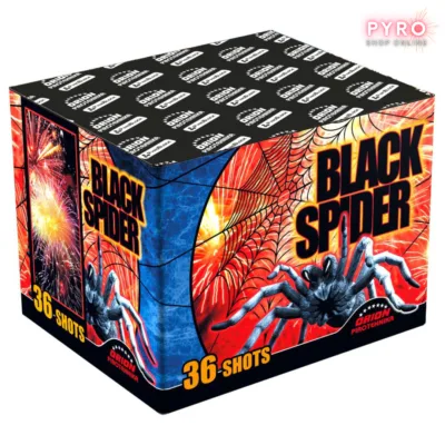 BLACK SPIDER;l Vatromet; 36 Izbačaja; Razred II