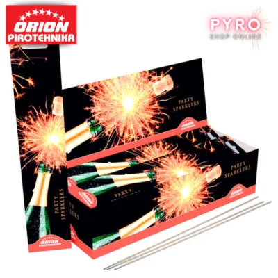 Champange Sparklers Orion – prskalice u obliku naočala