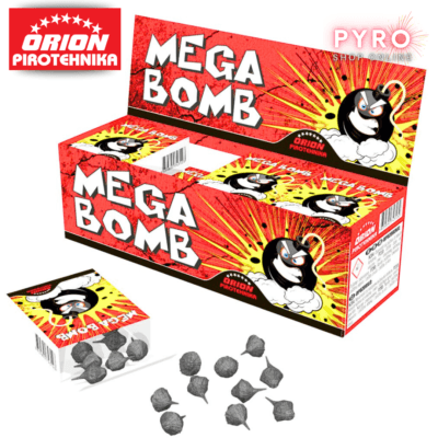 Mega Bomb Orion pucajući pirotehnički artikl – 20 komada