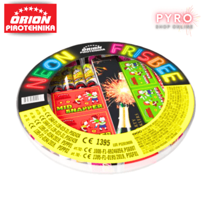 Neon Frisbee Orion pirotehnički mix set s letećim efektom