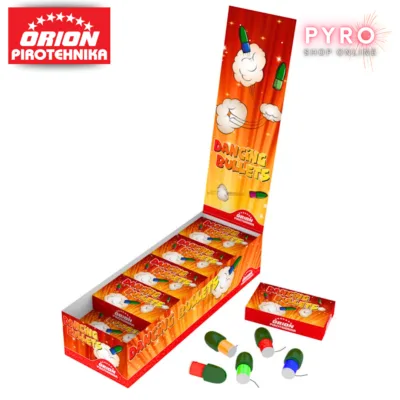 Dancing Bullets Orion pucajući pirotehnički artikl – 5 komada