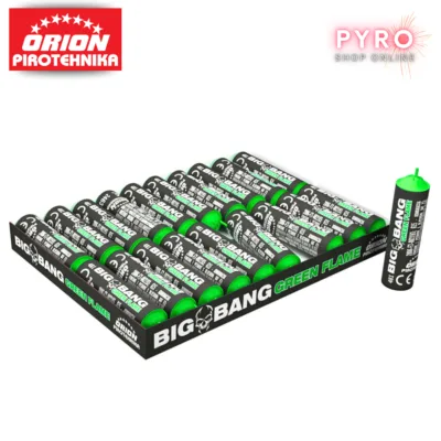 Big Bang Green Flame Orion petarde s crvenim plamenom