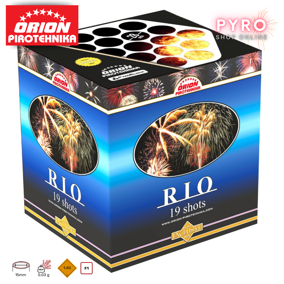 Rio Orion vatrometna baterija – egzotični vatromet