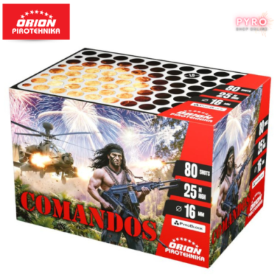 COMANDOS; Vatromet; 80 Izbačaja; Razred II